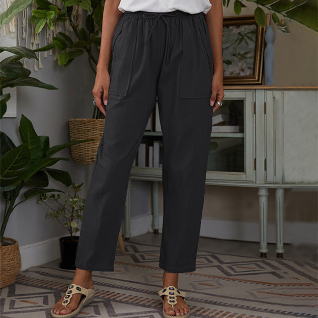Pantalons Casual Droit
