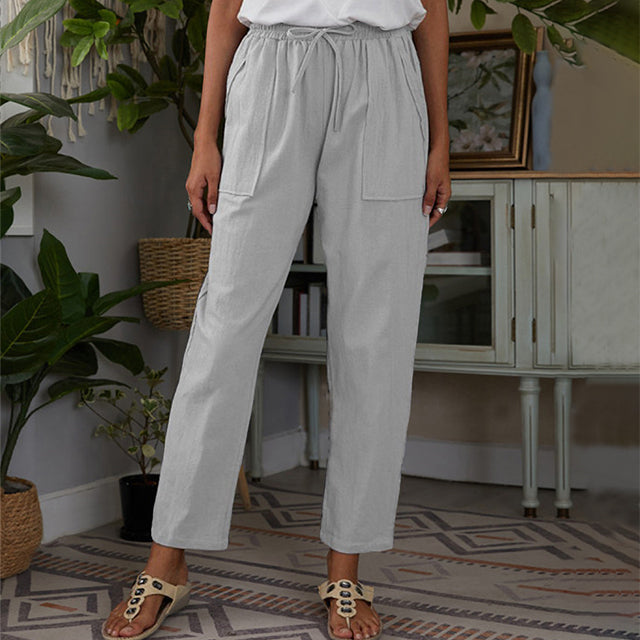 Pantalons Casual Droit