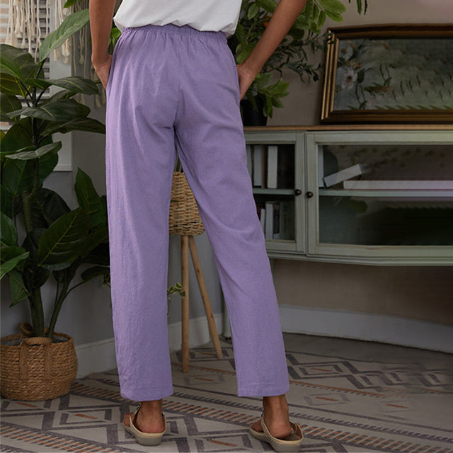 Pantalons Casual Droit