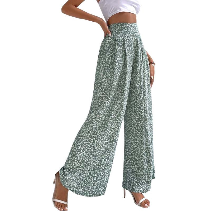 Pantalons Fleurs Décontractés