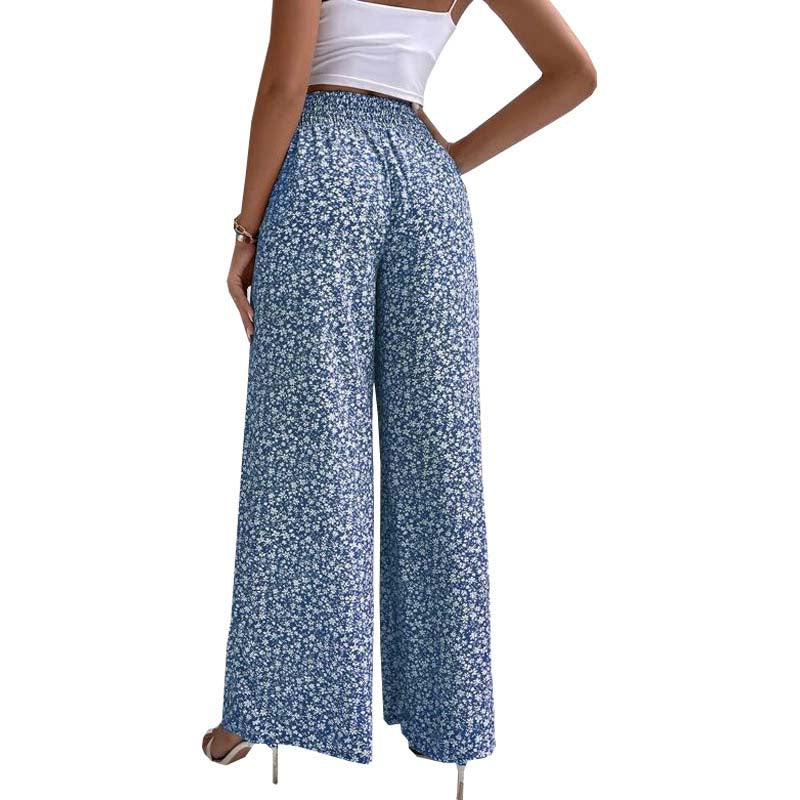 Pantalons Fleurs Décontractés