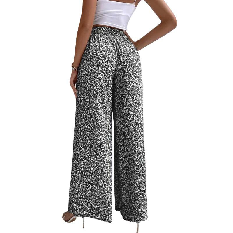 Pantalons Fleurs Décontractés