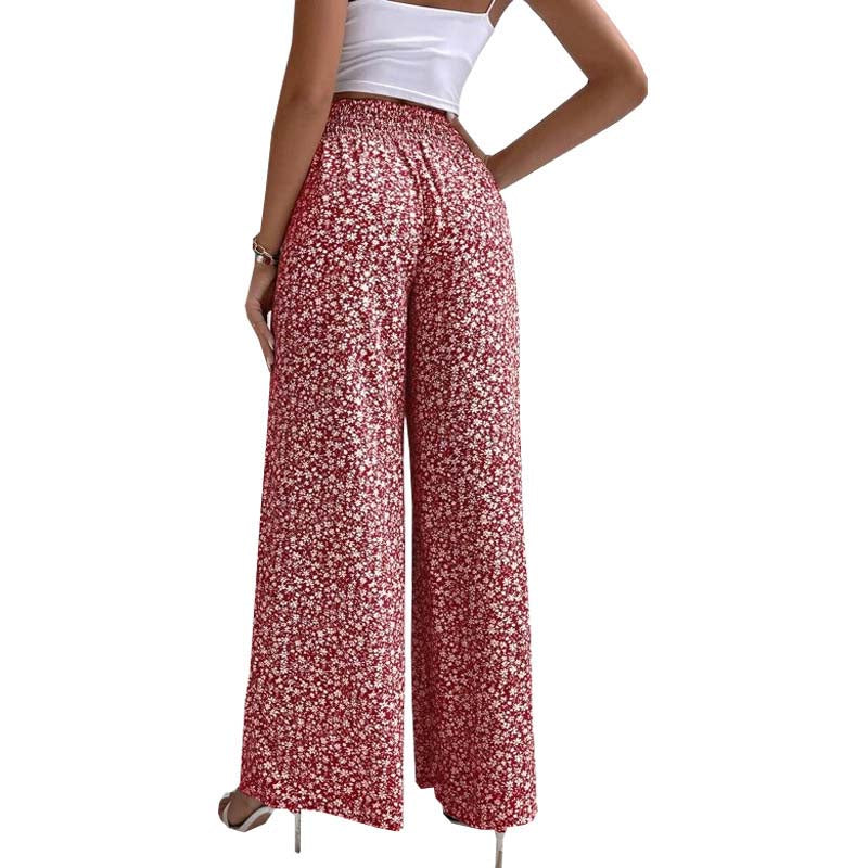 Pantalons Fleurs Décontractés