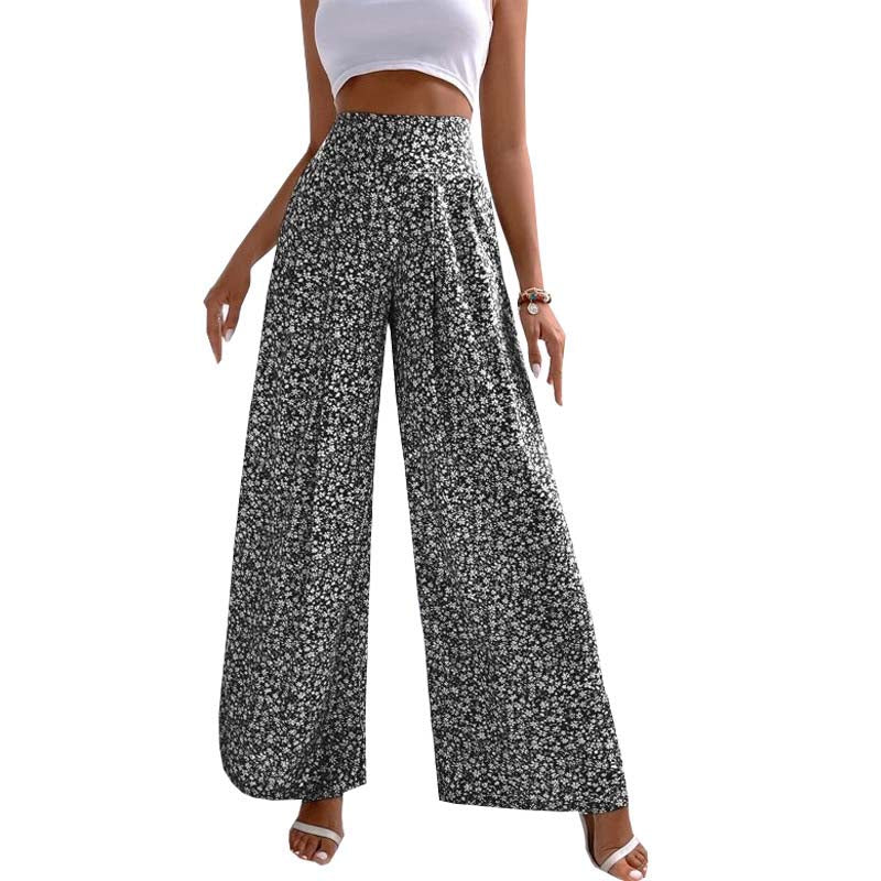 Pantalons Fleurs Décontractés