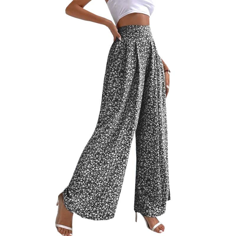 Pantalons Fleurs Décontractés