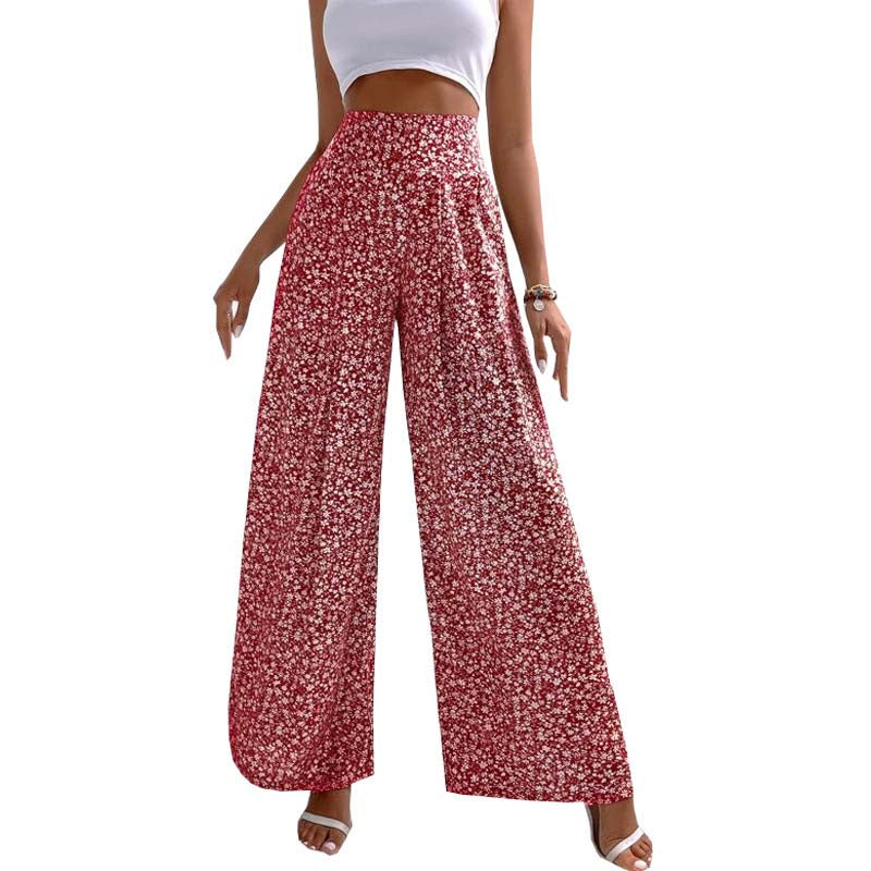 Pantalons Fleurs Décontractés