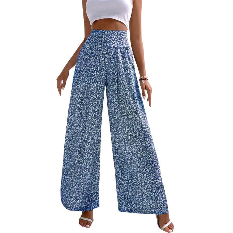 Pantalons Fleurs Décontractés