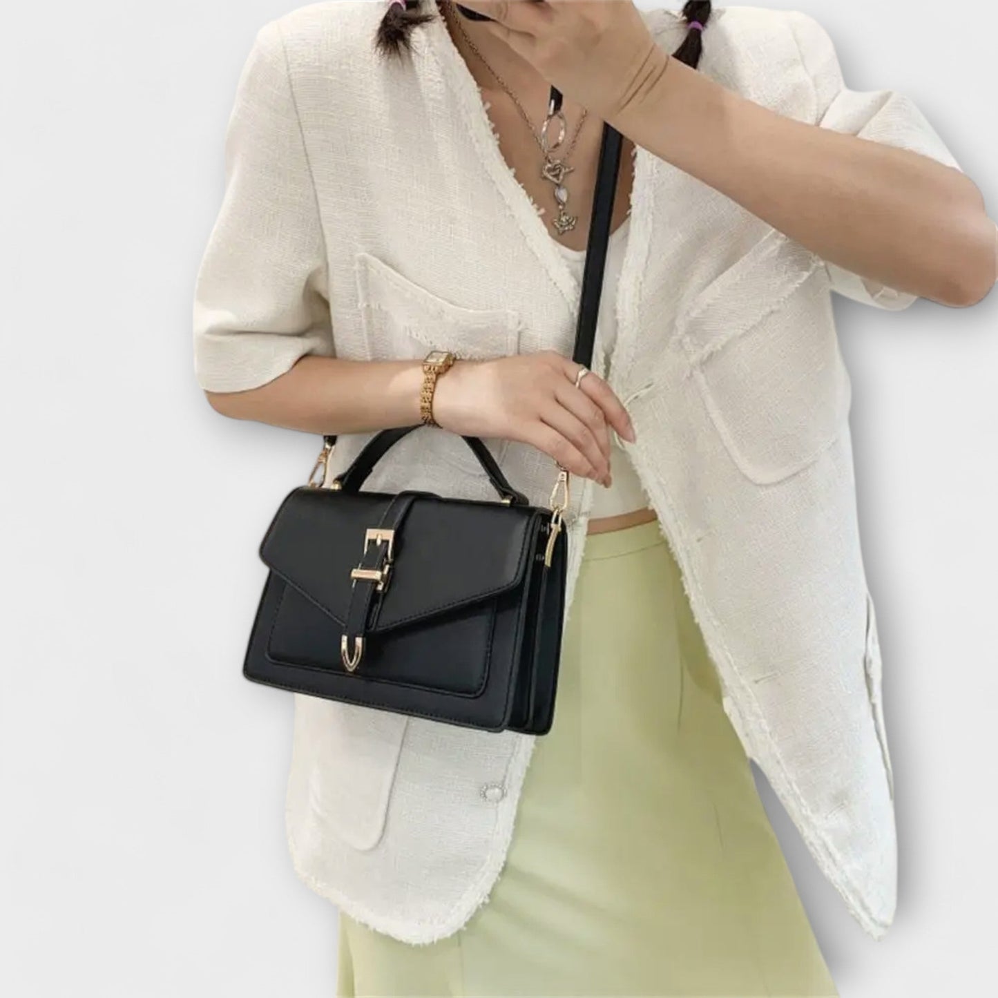 Aurellia - Sac à épaule en simili cuir élégant et polyvalent pour femmes