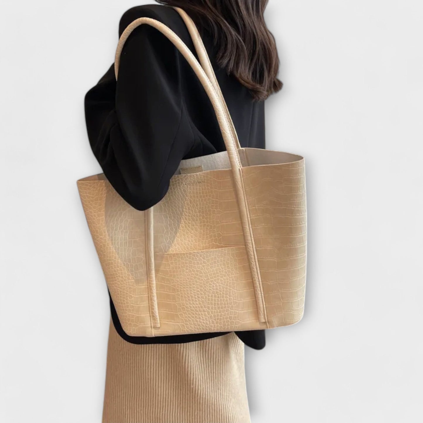 Sac à bandoulière vintage RL en simili cuir - Élégant et fonctionnel pour un usage quotidien