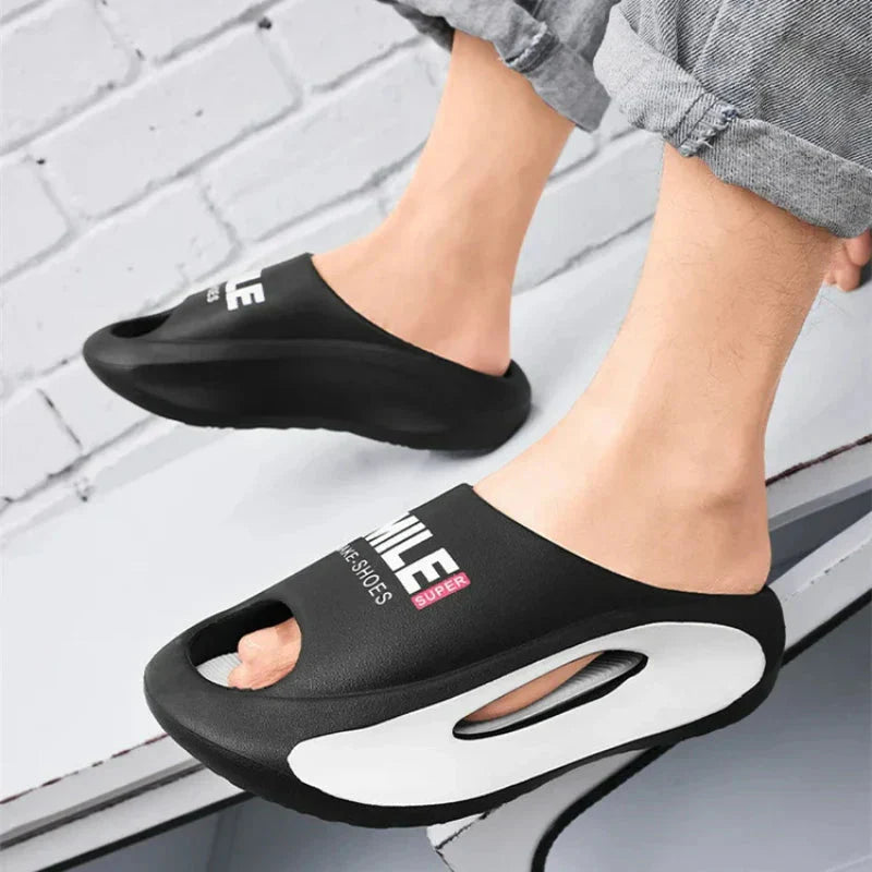 VoetVibe Chaussons Unisexes EVA Antidérapants 3cm pour Intérieur/Extérieur