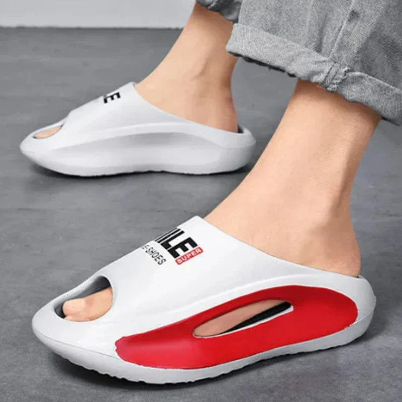 VoetVibe Chaussons Unisexes EVA Antidérapants 3cm pour Intérieur/Extérieur