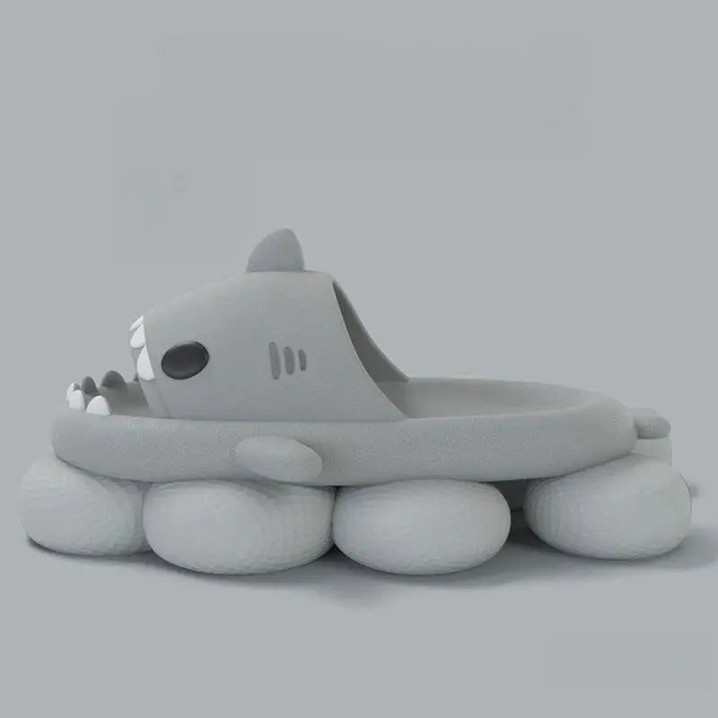 VoetVibe Tongs Unisexes en EVA avec Motif Requin - Sandales Antidérapantes pour Plage et Piscine