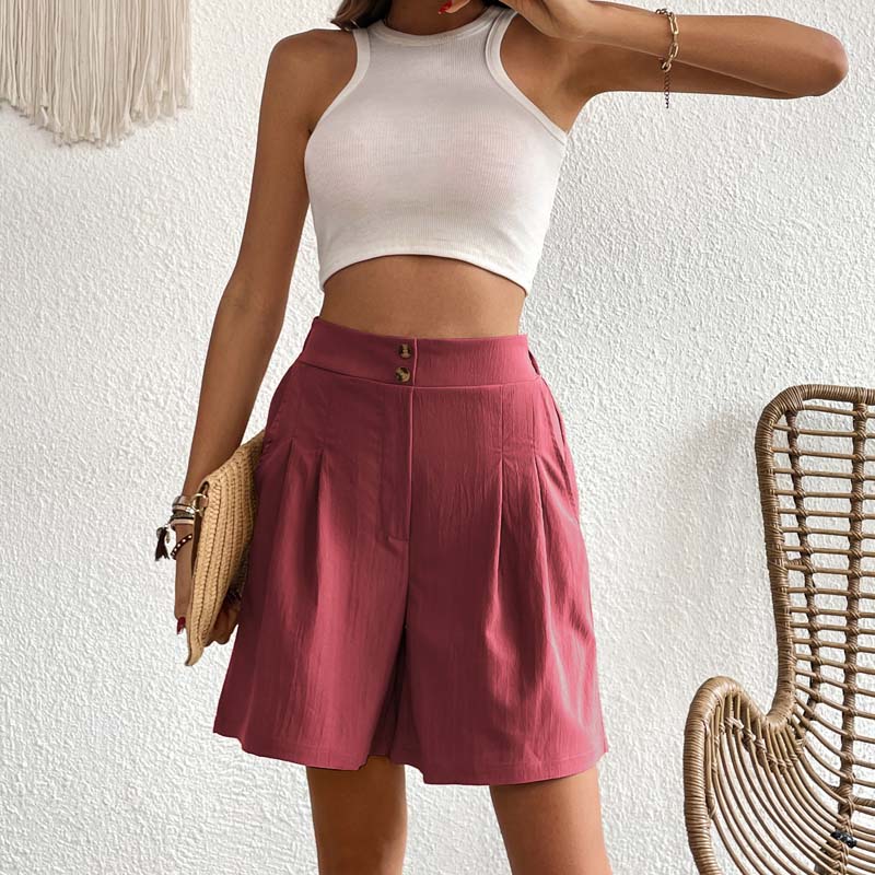 Shorts Casual Monochromatiques