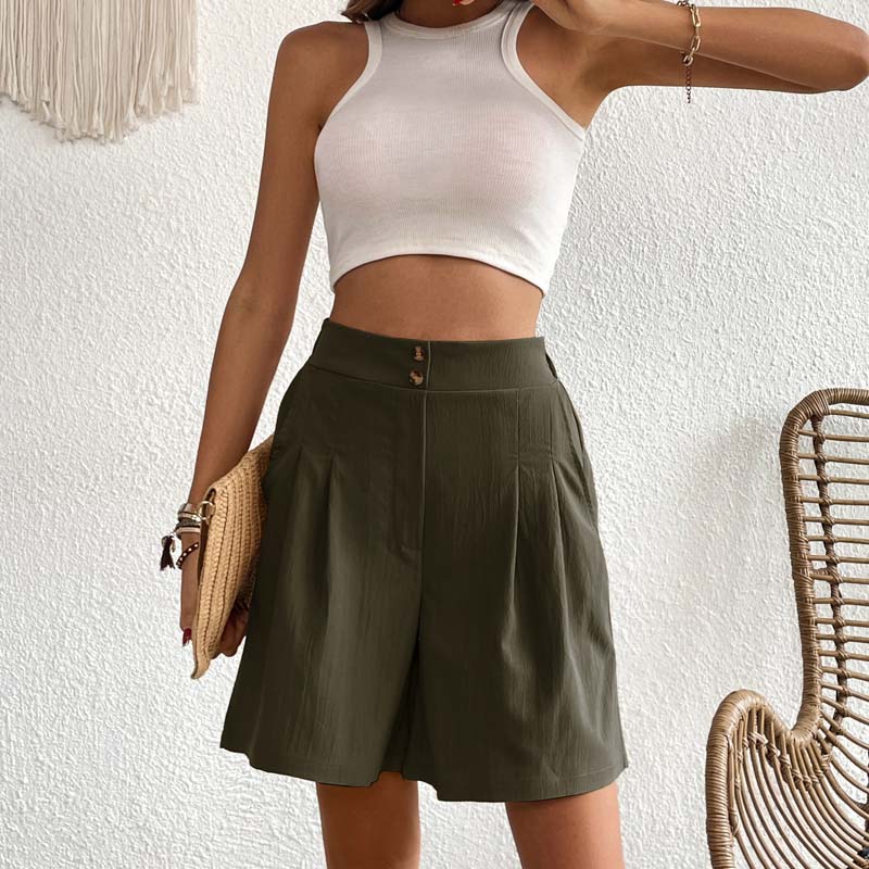 Shorts Casual Monochromatiques