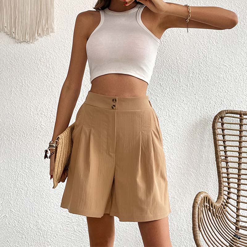 Shorts Casual Monochromatiques