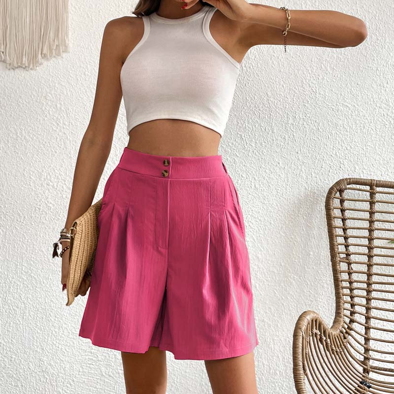 Shorts Casual Monochromatiques
