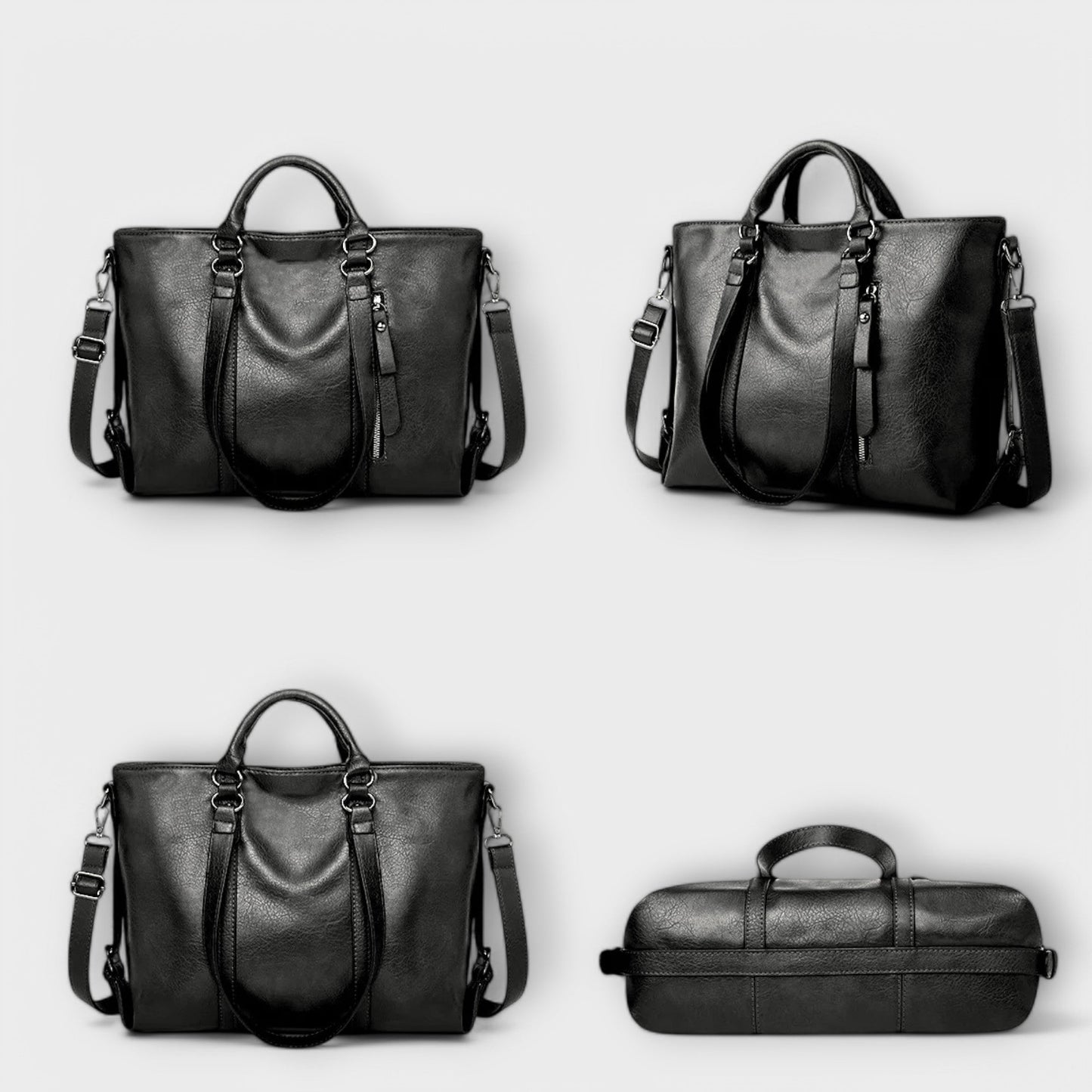 Sac en cuir Aurellia grand - Élégant et spacieux pour un usage quotidien