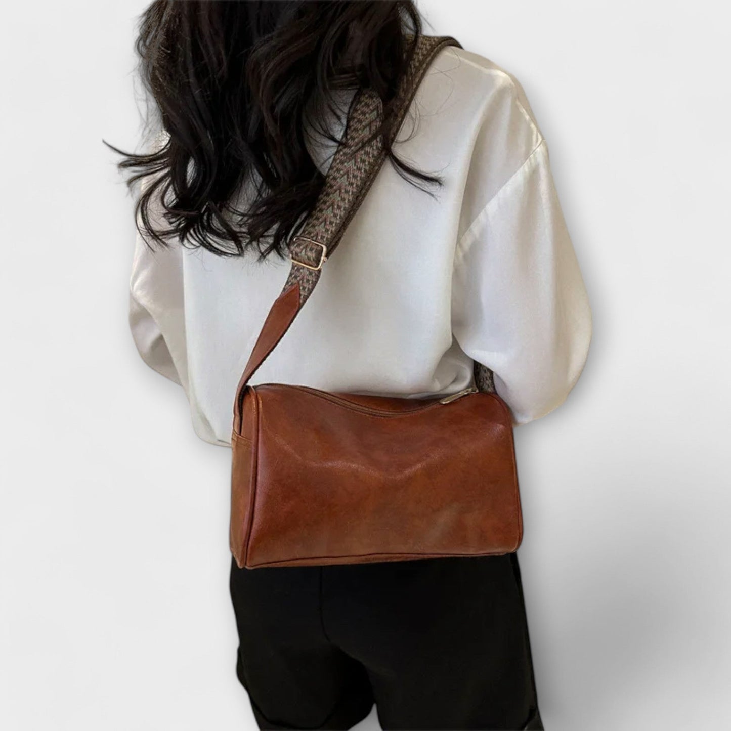Aurellia Sac à Bandoulière Vintage - Élégant et Pratique pour un Usage Quotidien