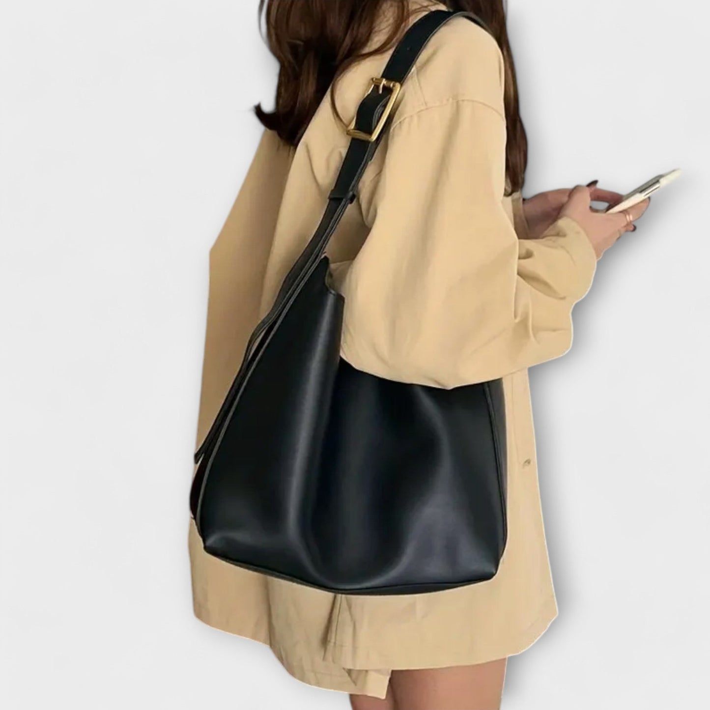 Aurellia - Sac à bandoulière élégant en cuir PU avec design polyvalent et espace pratique pour le travail et les loisirs