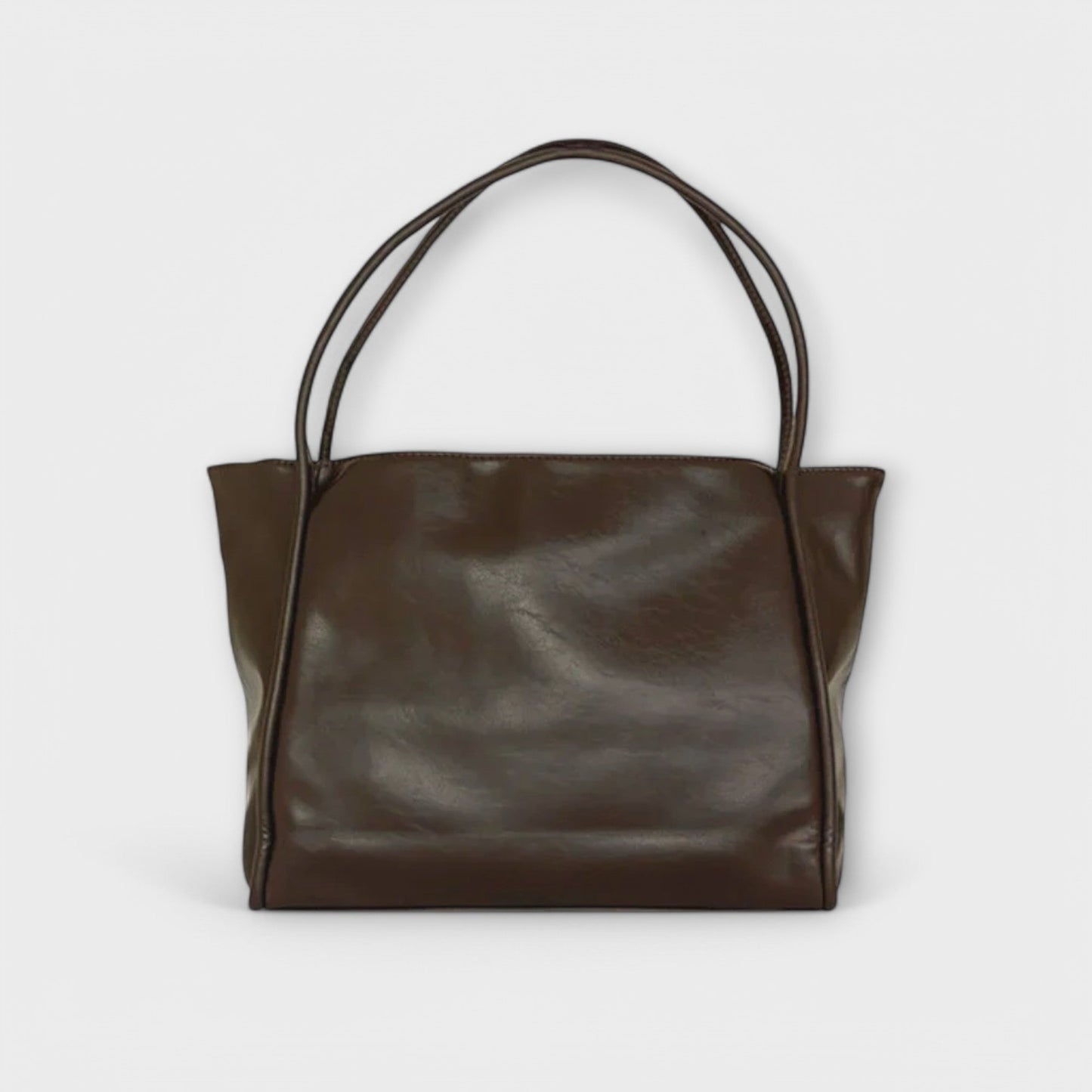 Sac fourre-tout en cuir vegan inspiré vintage Aurellia Blair pour l'école ou le travail, adapté pour ordinateur portable et essentiels