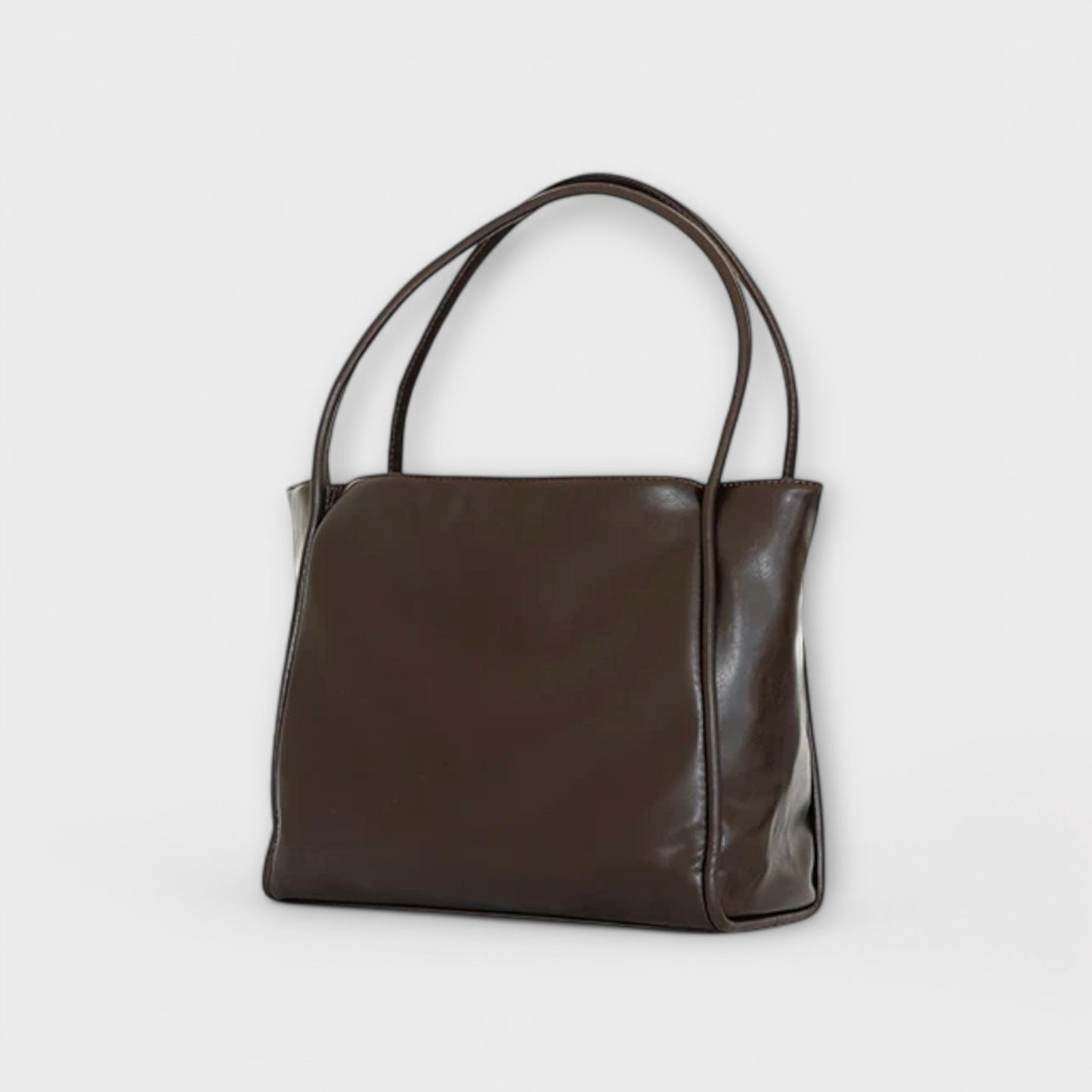 Sac fourre-tout en cuir vegan inspiré vintage Aurellia Blair pour l'école ou le travail, adapté pour ordinateur portable et essentiels
