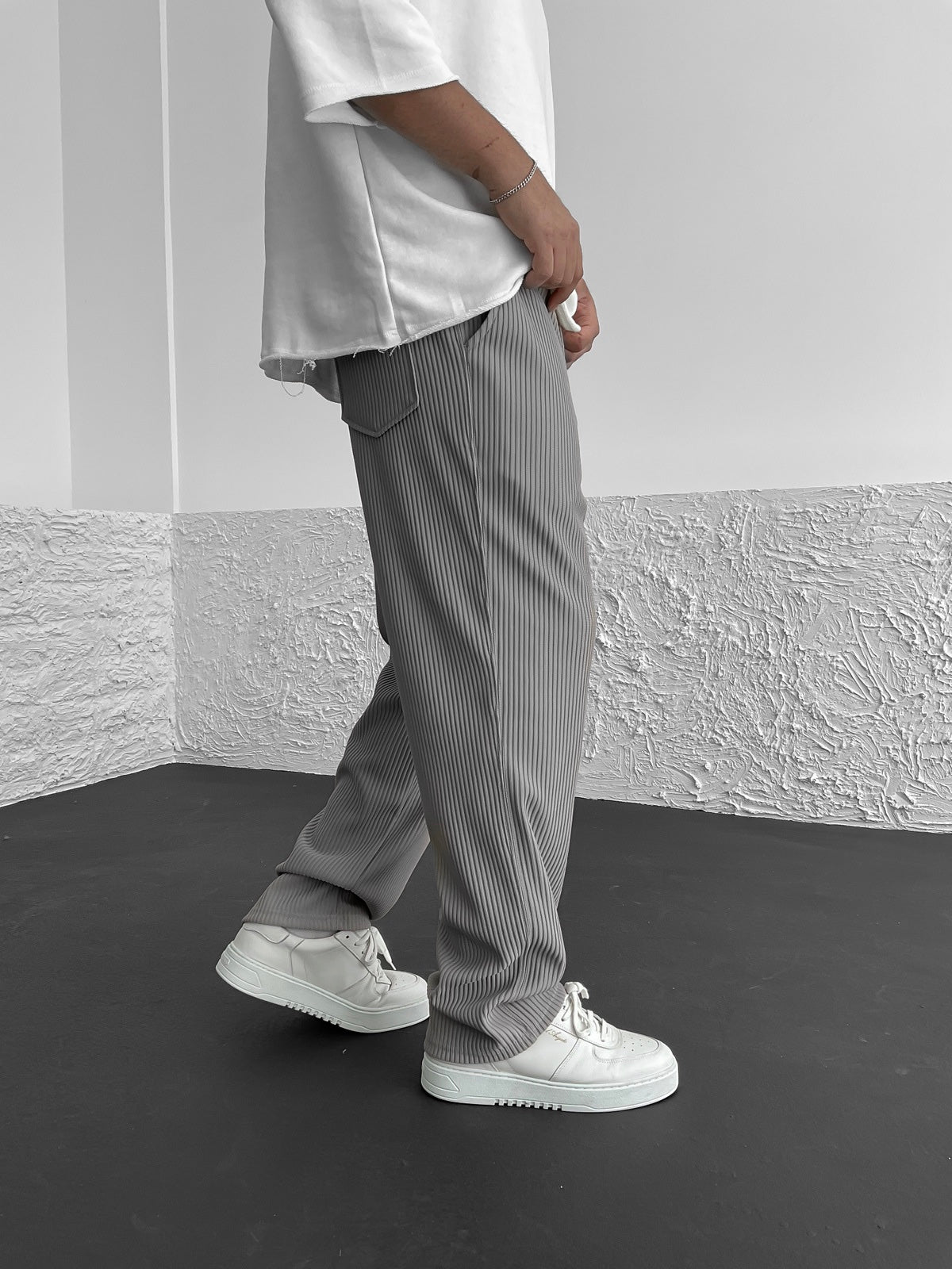 Pantalons à Côtes Harrington