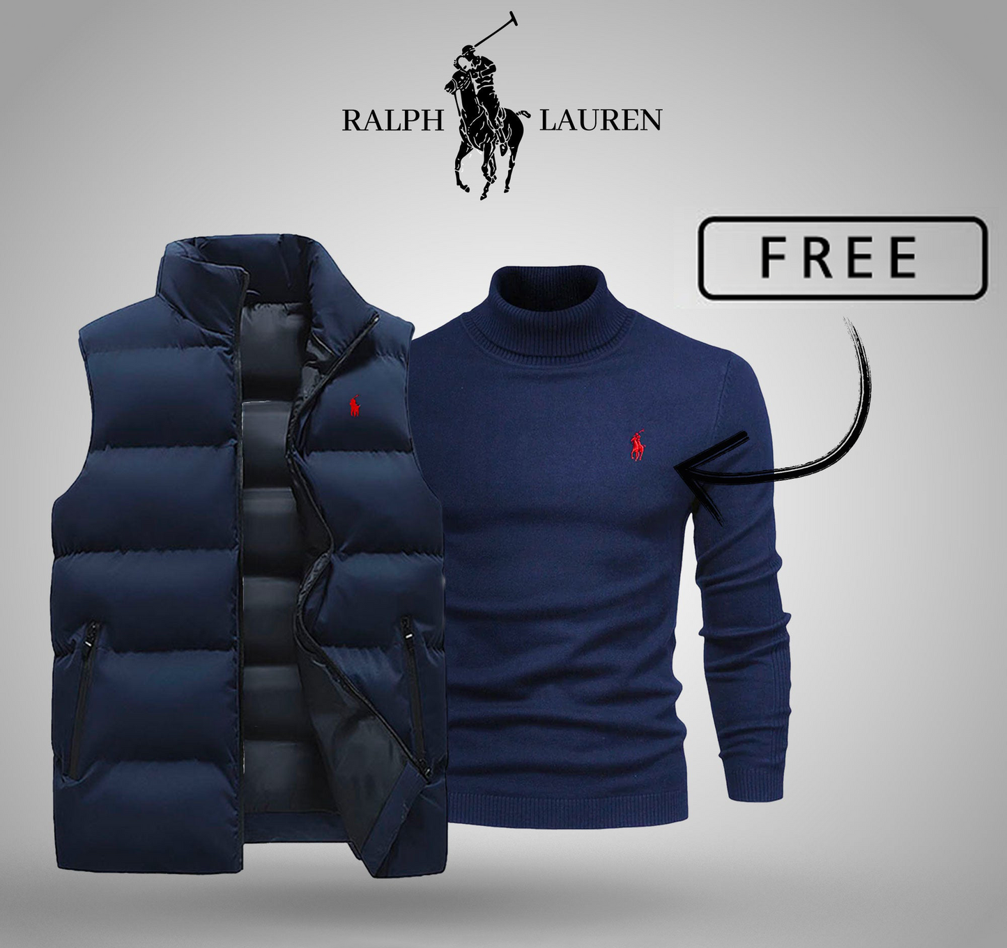 R&L Gilet + Pull Gratuit