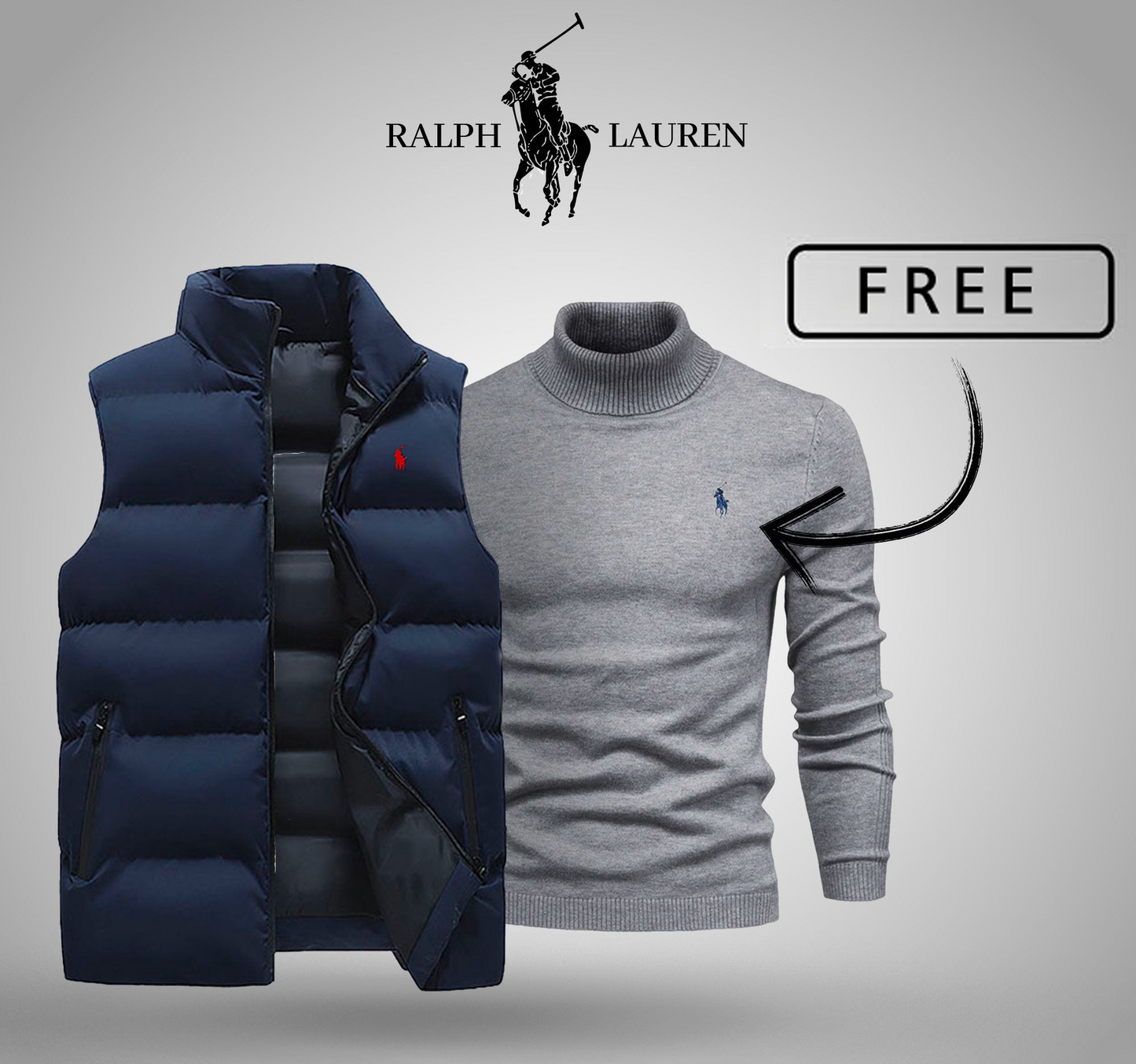 R&L Gilet + Pull Gratuit