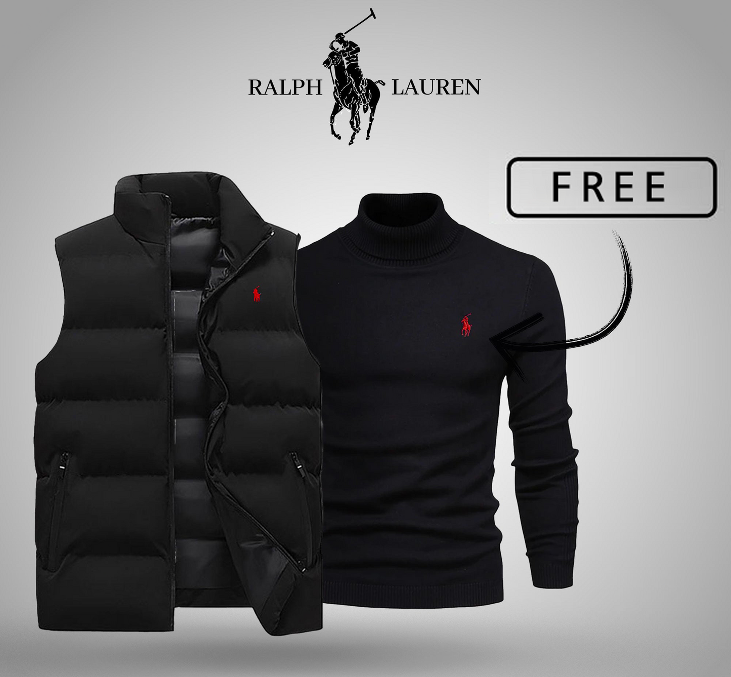 R&L Gilet + Pull Gratuit