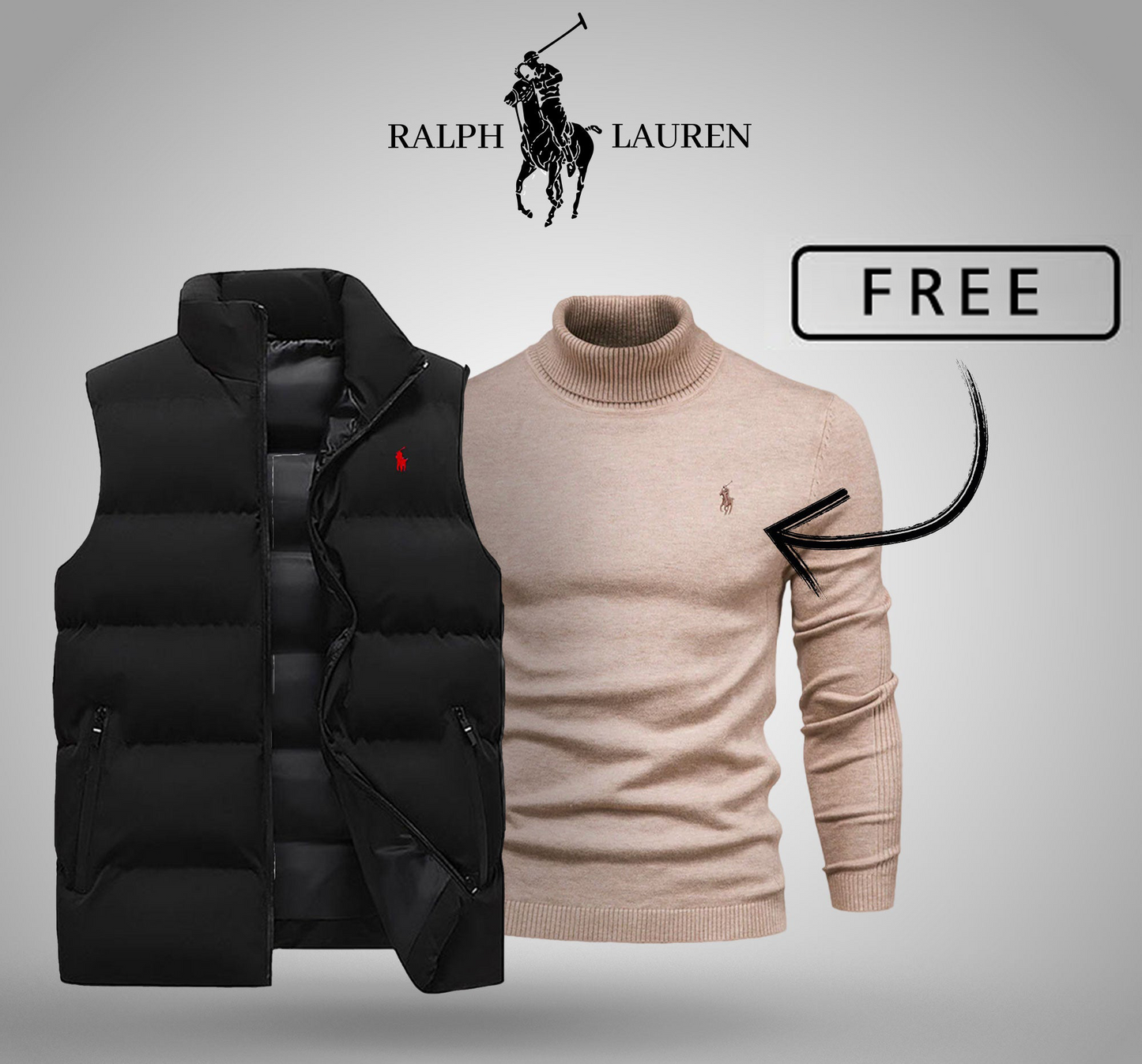 R&L Gilet + Pull Gratuit
