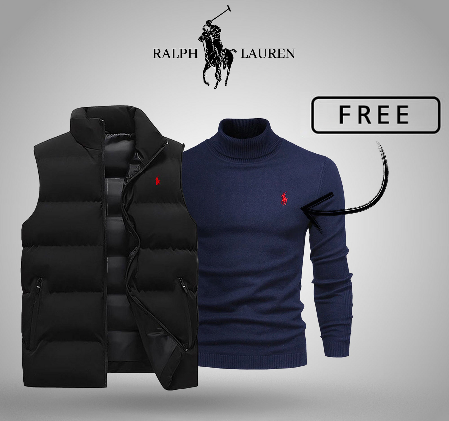 R&L Gilet + Pull Gratuit
