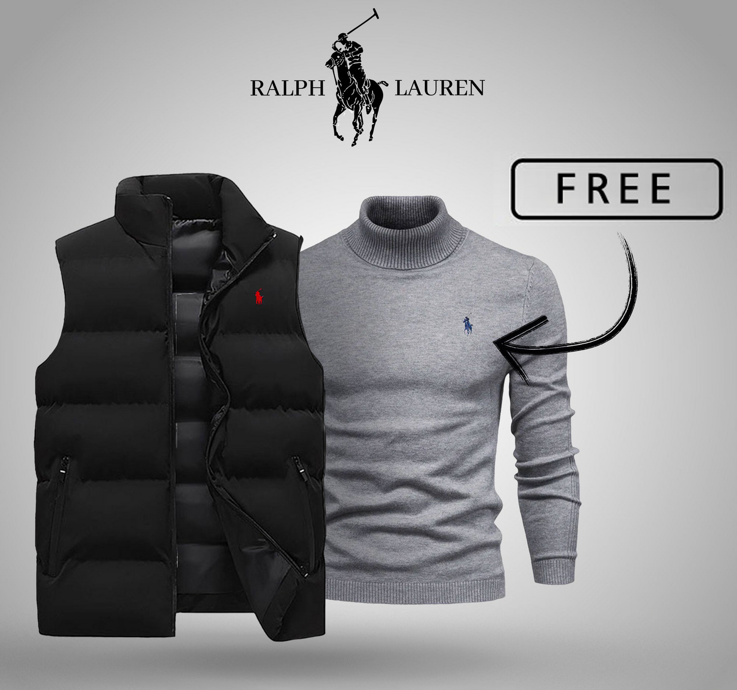 R&L Gilet + Pull Gratuit