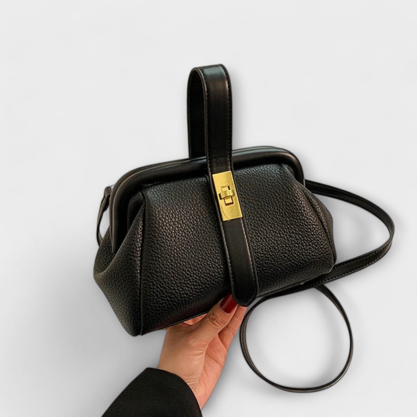 Sac à main rétro Aurellia - Design classique, intérieur spacieux, usage quotidien