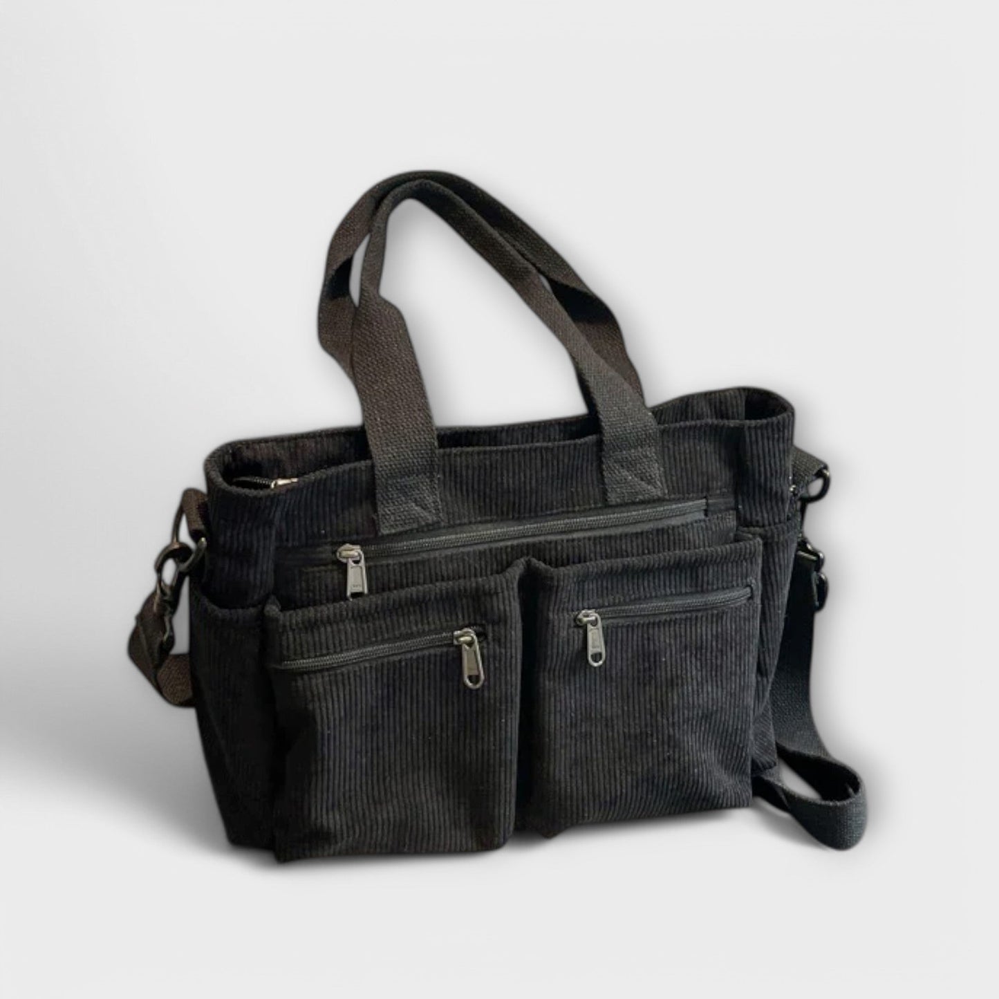 Sac à épaule Aurellia - Matériau en corde léger et résistant à l'eau, compartiment zippé spacieux, idéal pour le travail ou les voyages