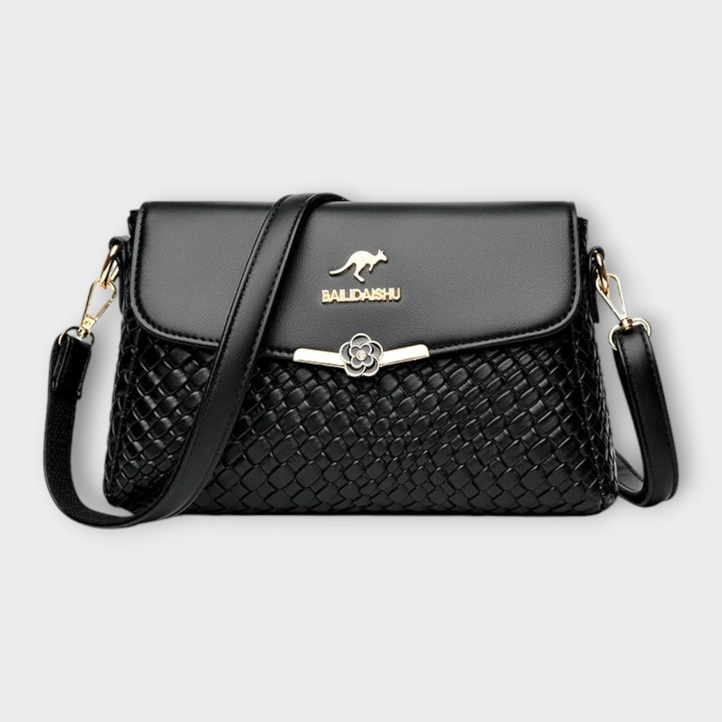 Sac à bandoulière Aurellia en éco-cuir avec design polyvalent et compartiments organisés