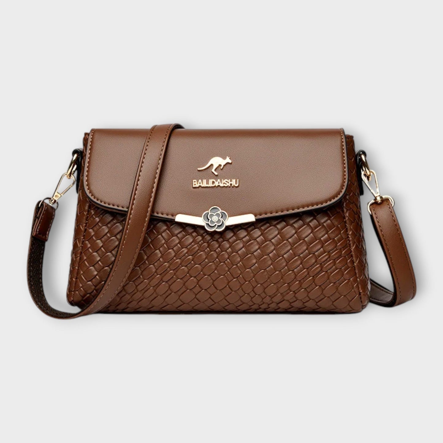 Sac à bandoulière Aurellia en éco-cuir avec design polyvalent et compartiments organisés