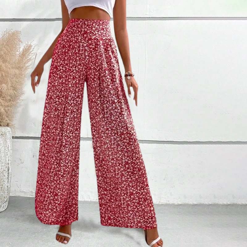 Pantalons Fleurs Décontractés