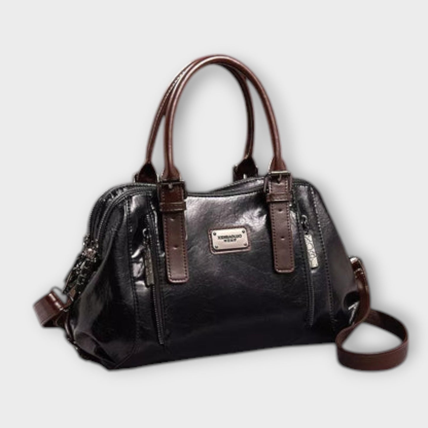 Sac à bandoulière vintage Aurellia - Sangle réglable, fermeture magnétique, plusieurs couleurs