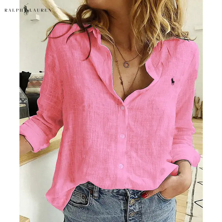 Chemise RL en Lin Léger – Polyvalente et Raffinée RL