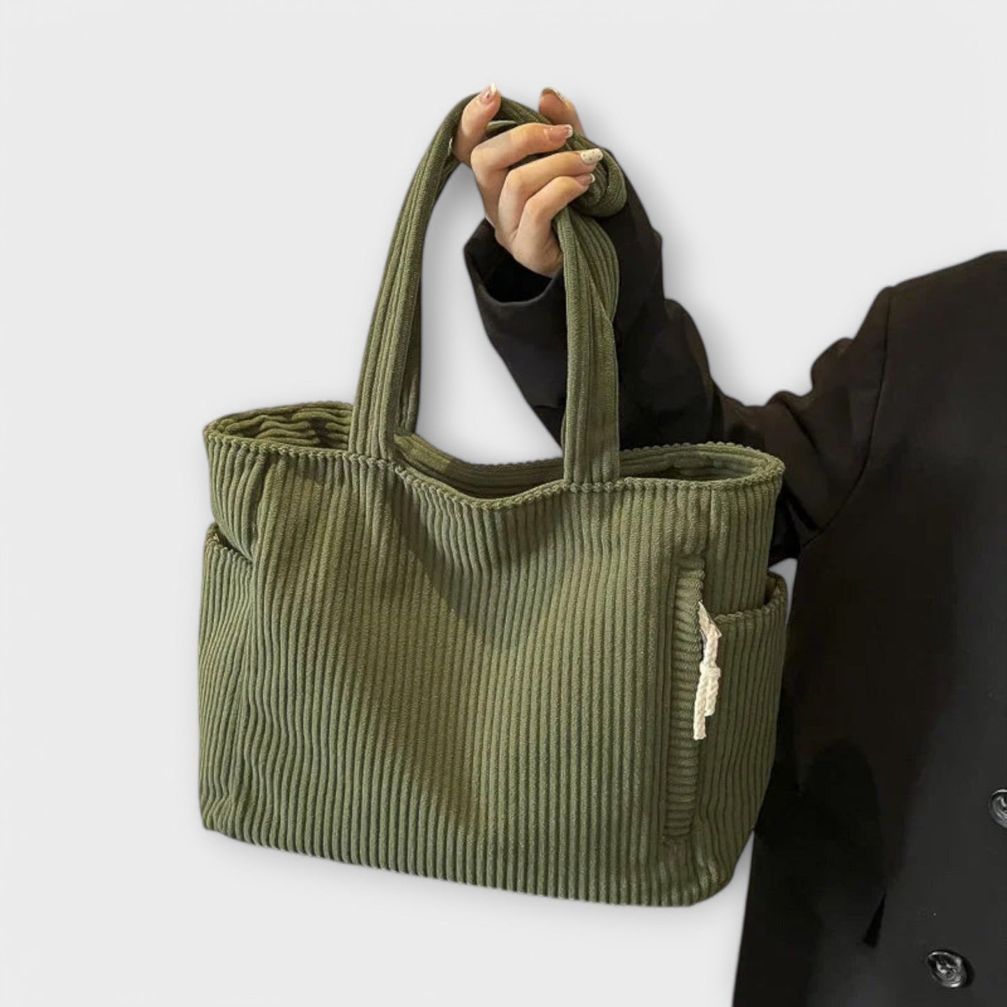 Sac à épaule Aurellia - Design en cordon spacieux avec poches, 39x15x28 cm, disponible en plusieurs couleurs