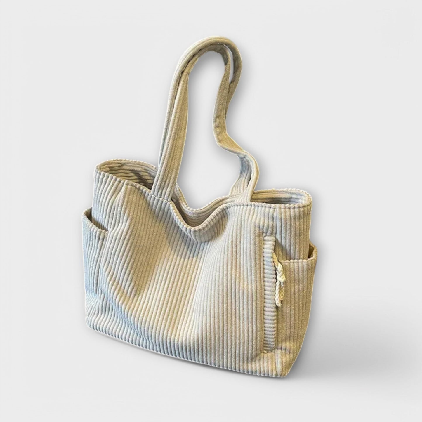 Sac à épaule Aurellia - Design en cordon spacieux avec poches, 39x15x28 cm, disponible en plusieurs couleurs