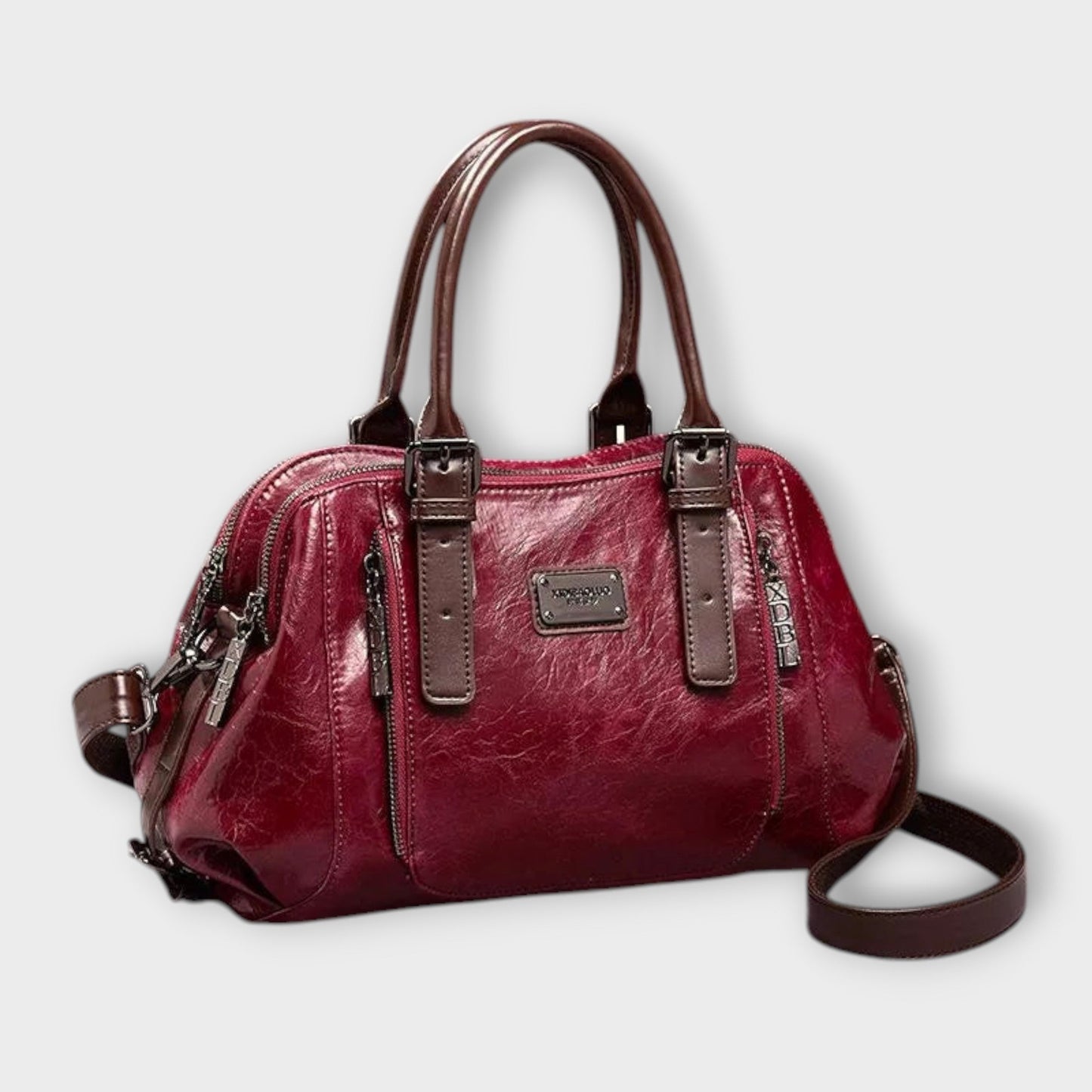 Sac à épaule vintage Aurellia - Bandoulière réglable, fermeture magnétique, plusieurs couleurs