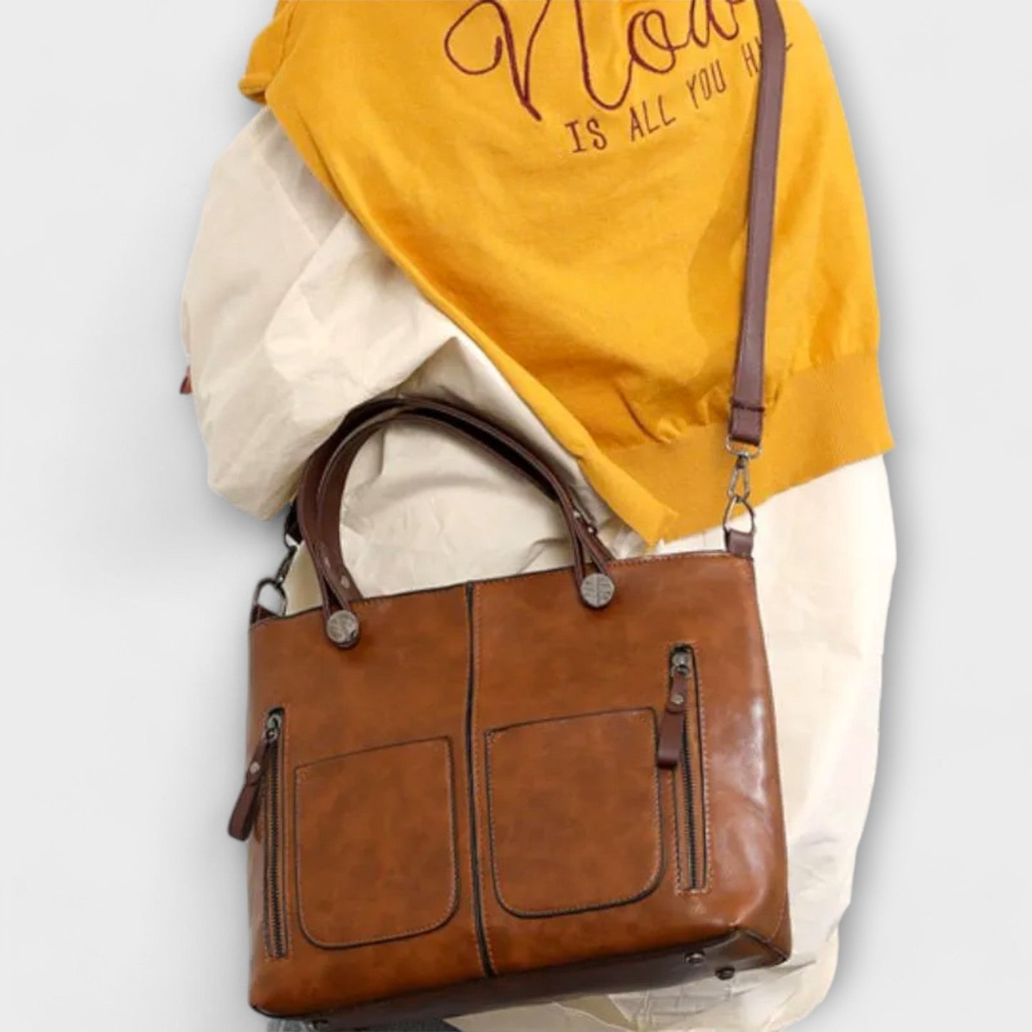 Aurellia - Sac en Cuir Élégant et Spacieux pour un Usage Quotidien