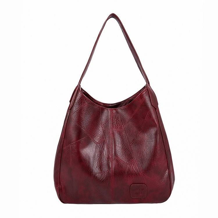 Sac en cuir vintage Aurellia - Design spacieux et élégant pour un usage quotidien