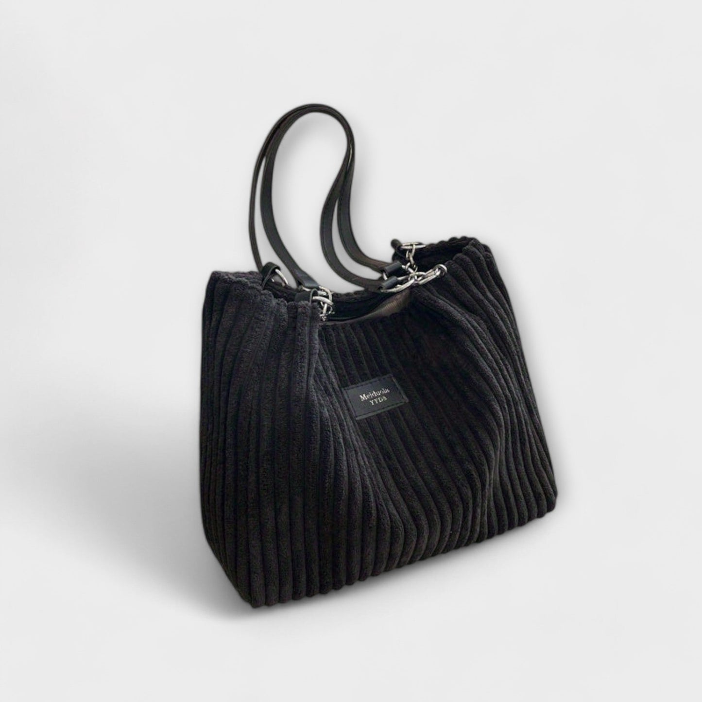 Sac à bandoulière Aurellia en corde douce - Bandoulière réglable, design spacieux, kaki