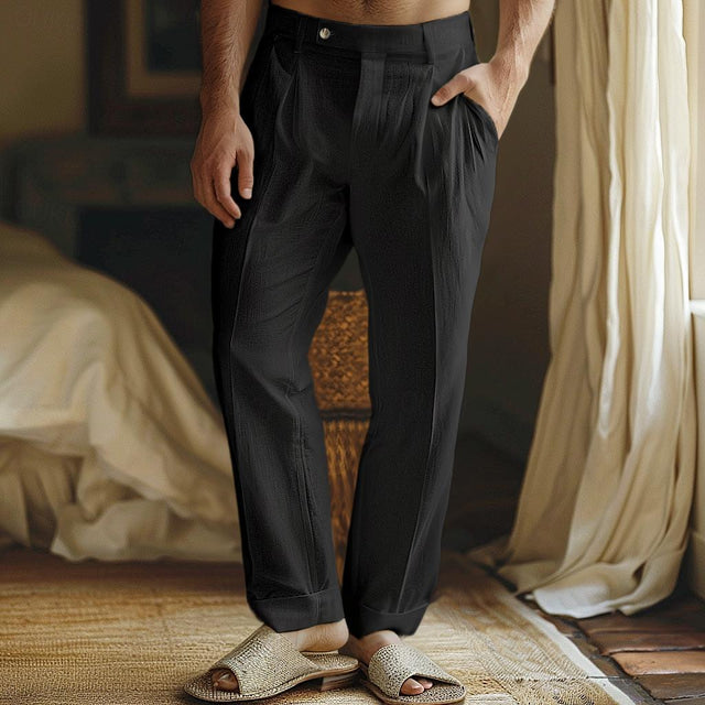 Pantalons en Lin Broce