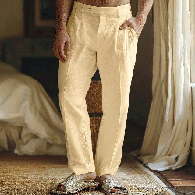 Pantalons en Lin Broce
