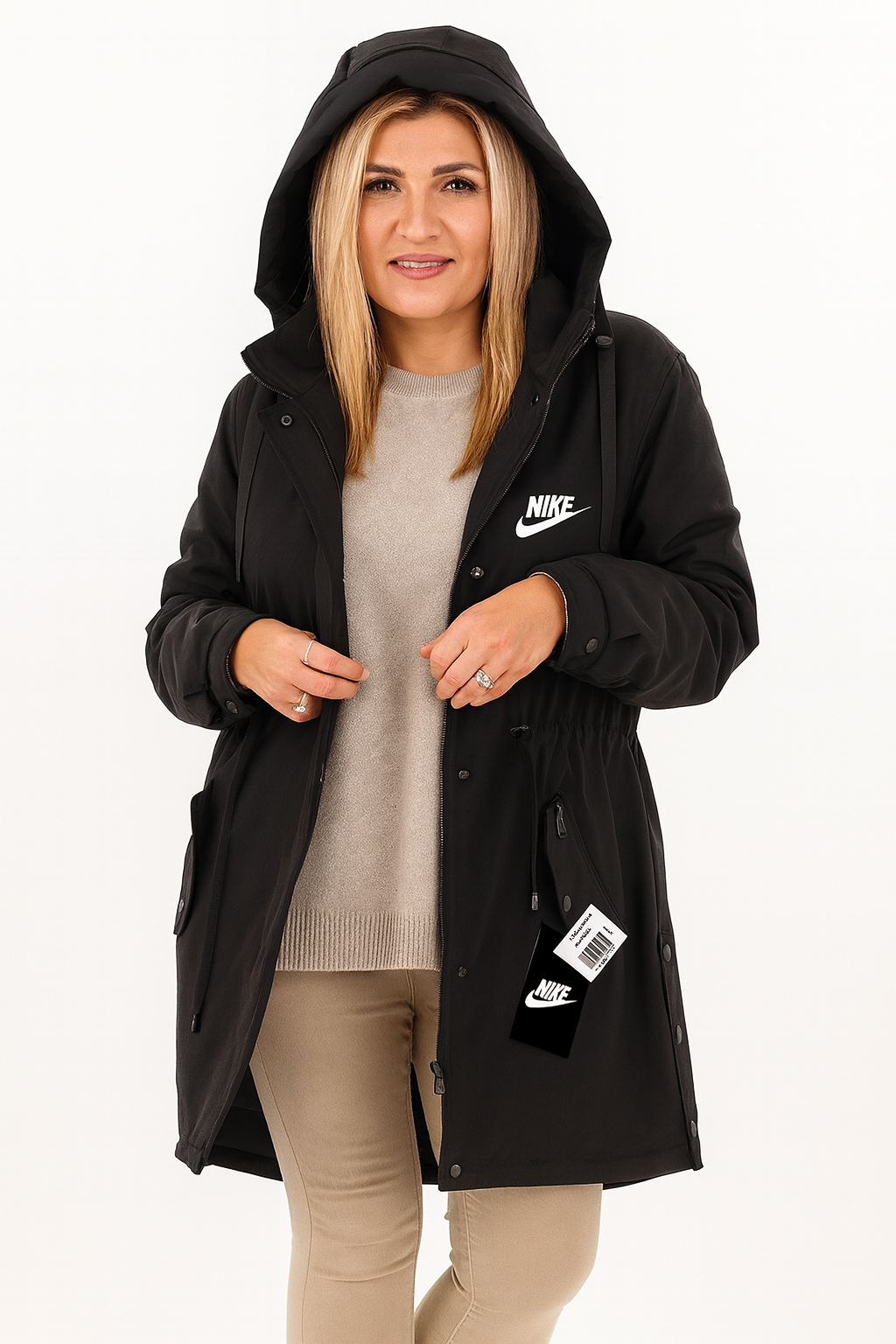 NK – Parka long avec capuche