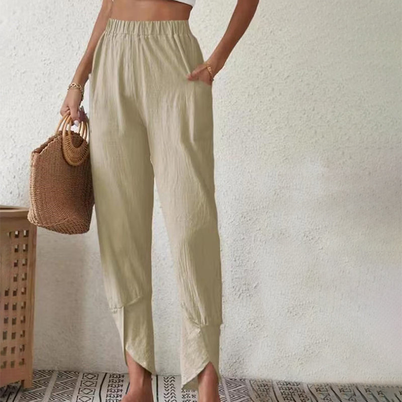 Pantalons Casual Monochromatiques