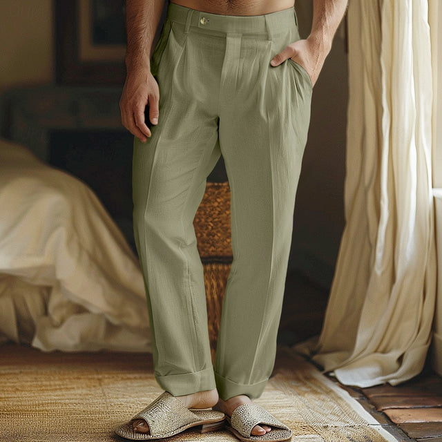 Pantalons en Lin Broce